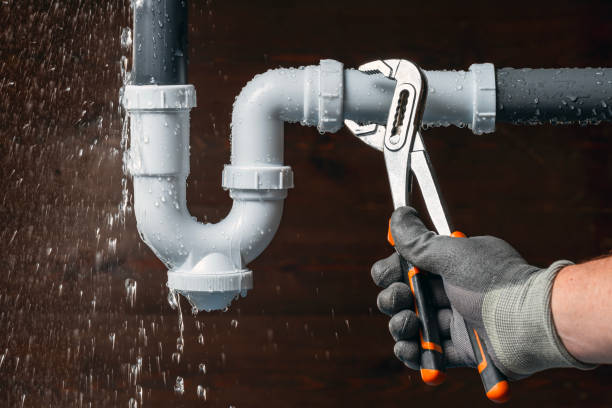 Professional Drain Cleaning technician working in Barrington, NH